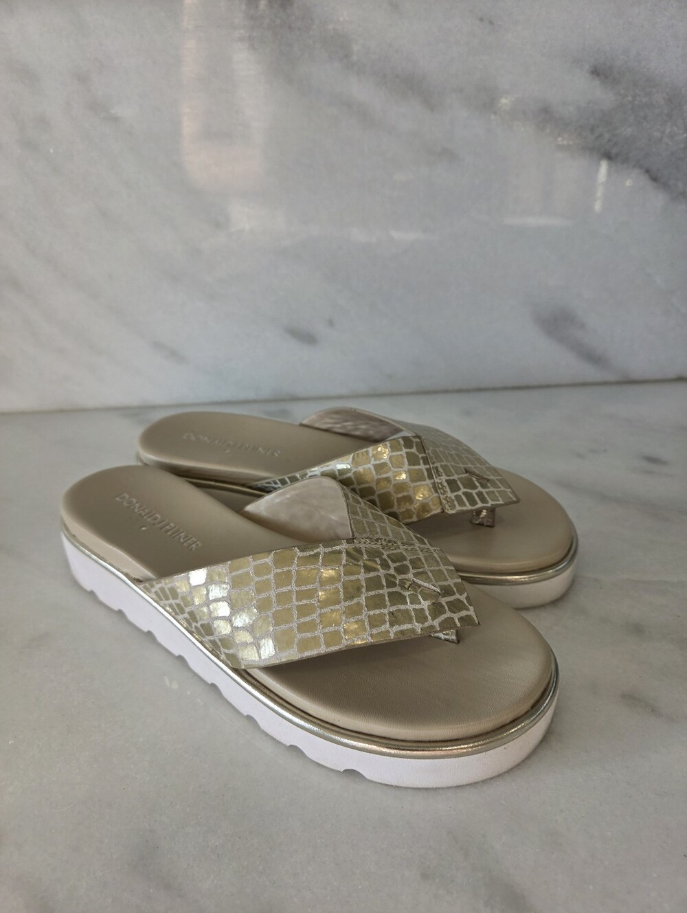 Donald J. Pliner Leea thong platform sandals
